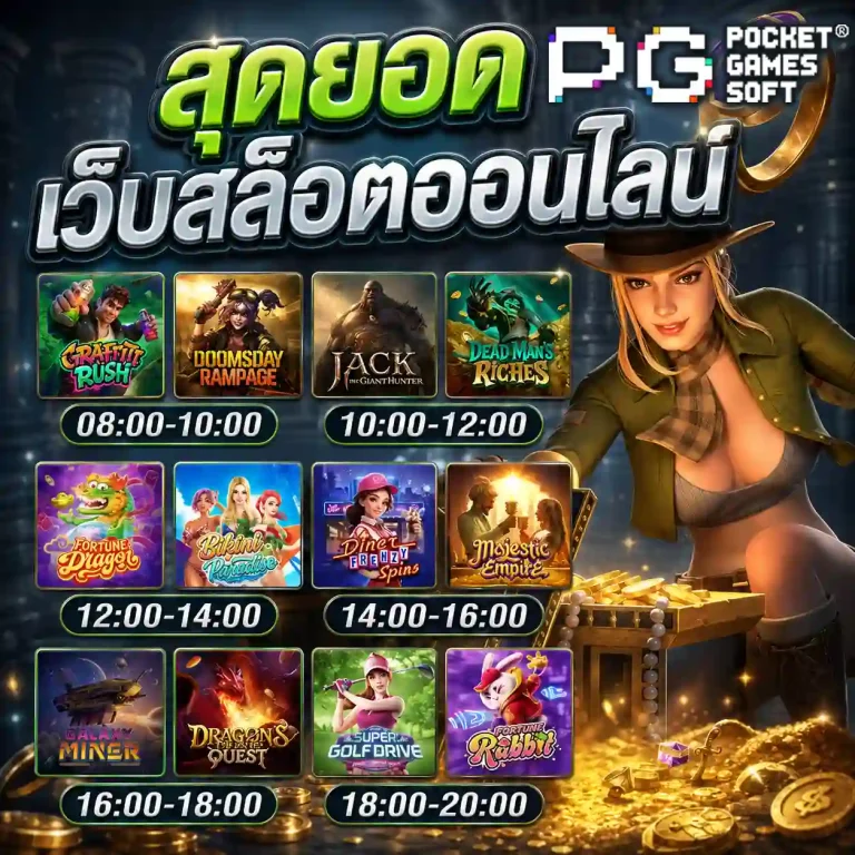 เว็บสล็อตพีจี ไม่มีขั้นต่ำสมัคร